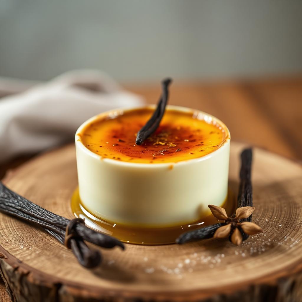 Crème brûlée à la vanille Bourbon